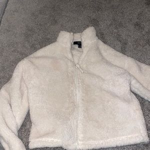 Forever 21 Beige Sherpa Jacket